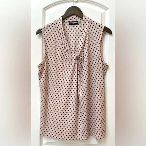 Karl Lagerfeld Paris Polka Dot Blouse